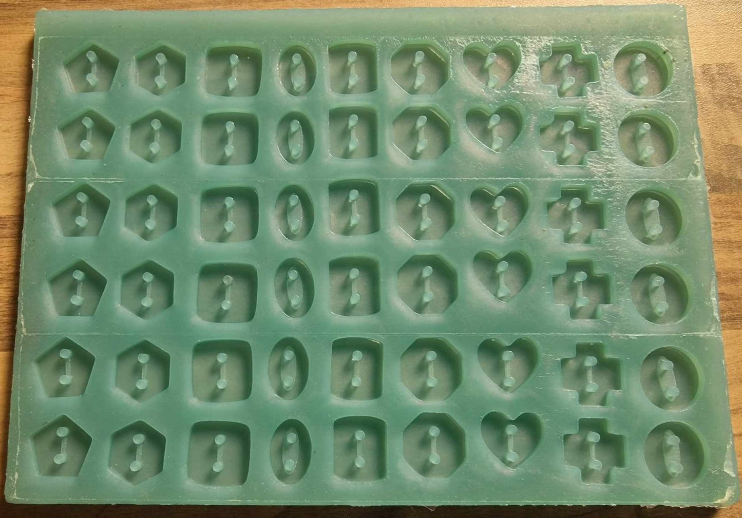 Button Silicone Mould