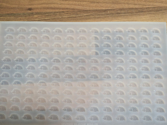 Hedgehog Scoop / Scoopy / Scoopies / Tiny Melts Silicone Mould