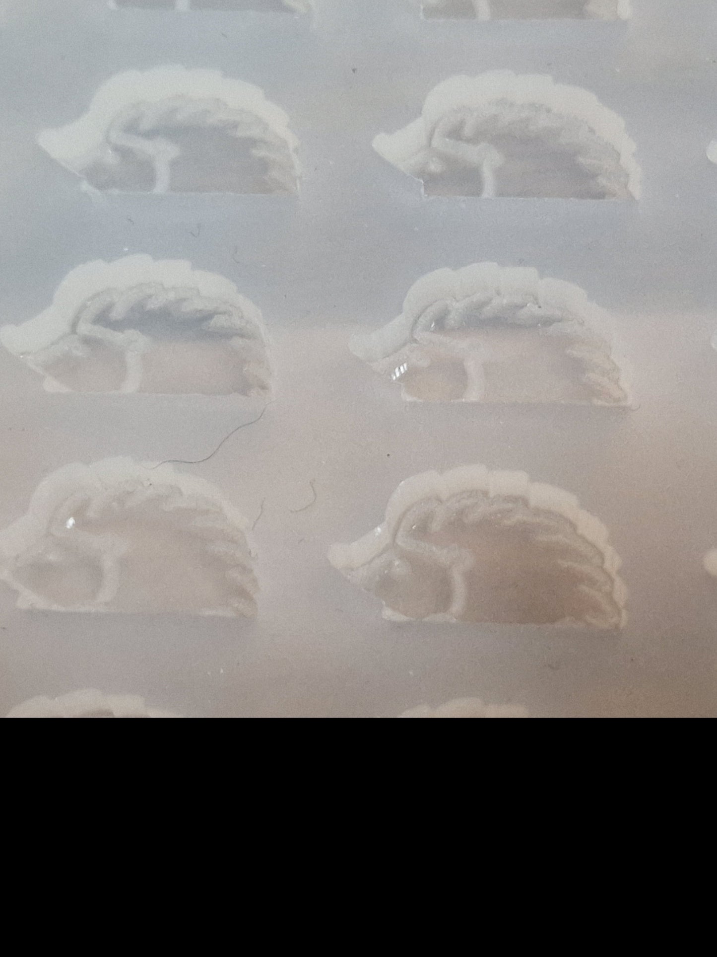 Hedgehog Scoop / Scoopy / Scoopies / Tiny Melts Silicone Mould