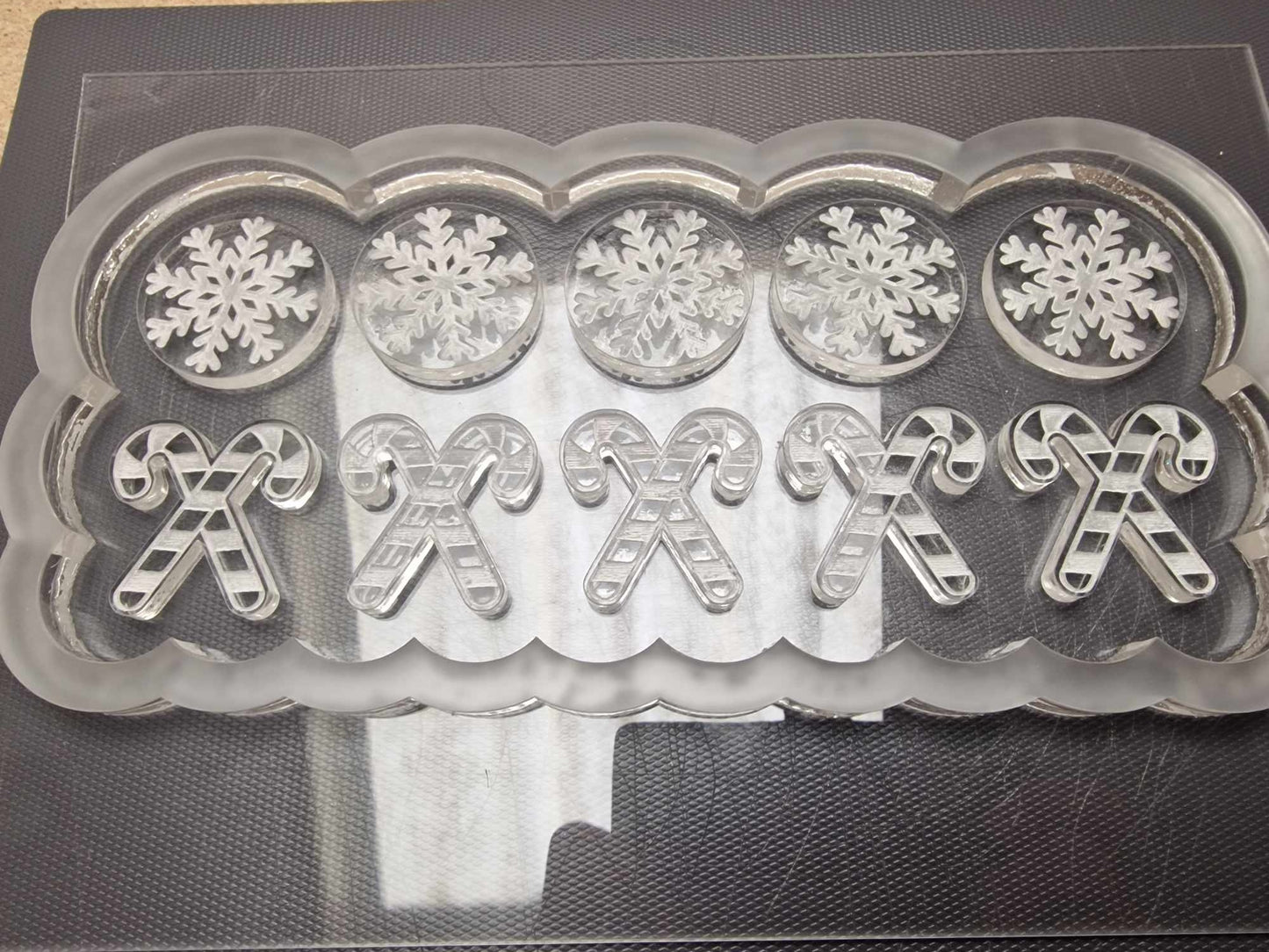 TIC TAC TOE Silicone Mould Halloween / Christmas
