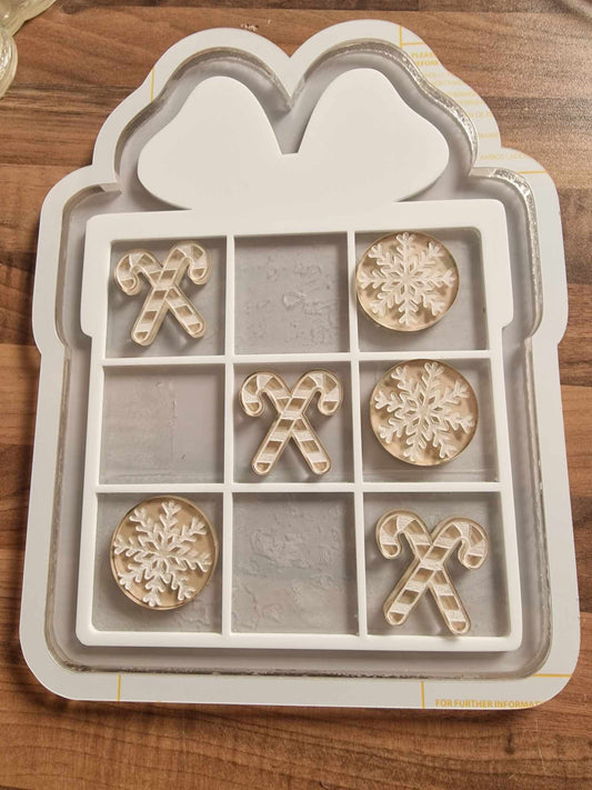TIC TAC TOE Silicone Mould Halloween / Christmas