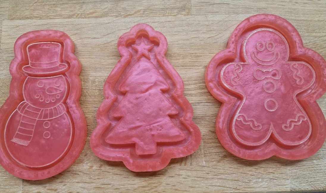 Christmas Tray Moulds