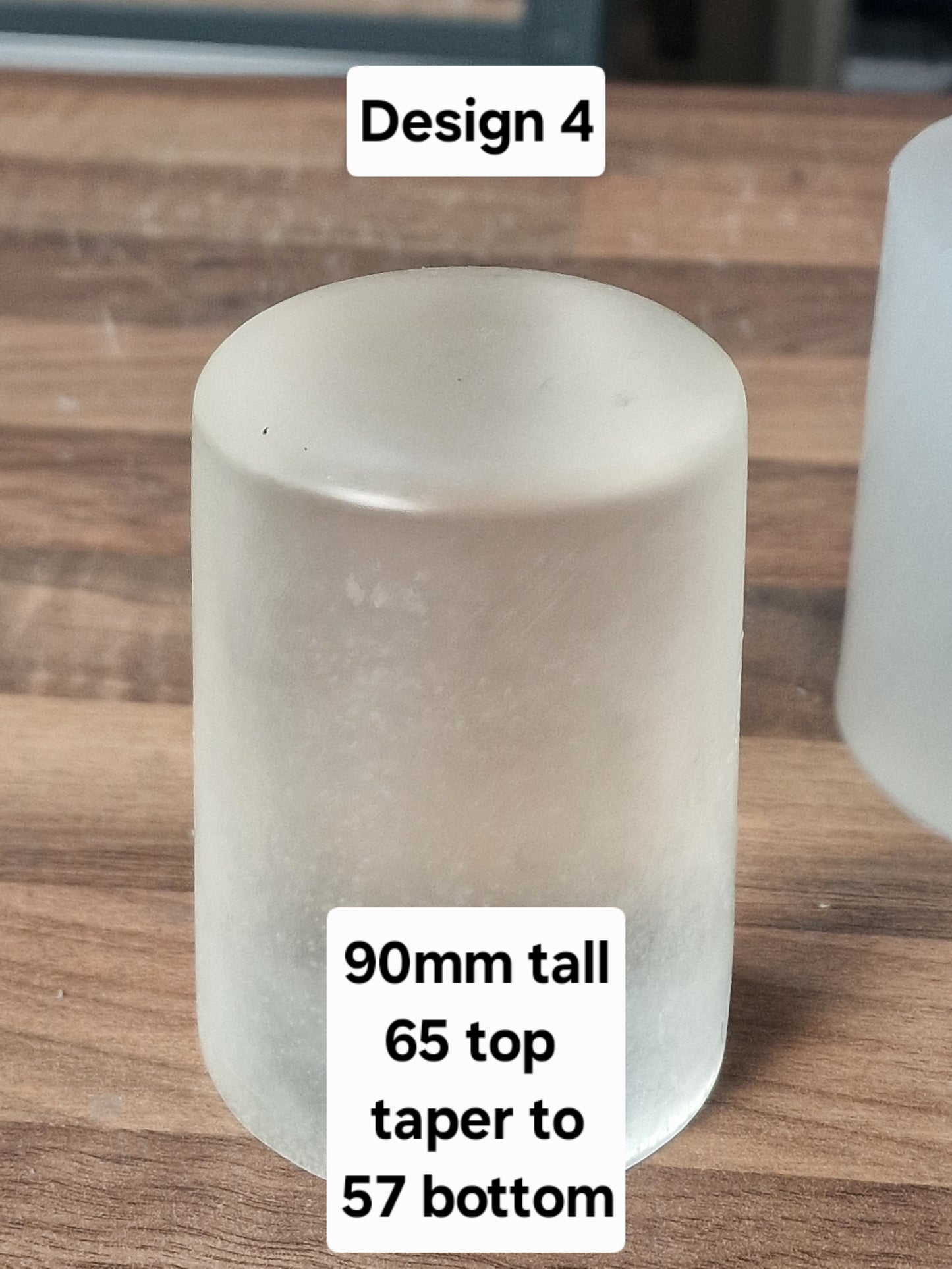 Candle refill mould for jars and containers