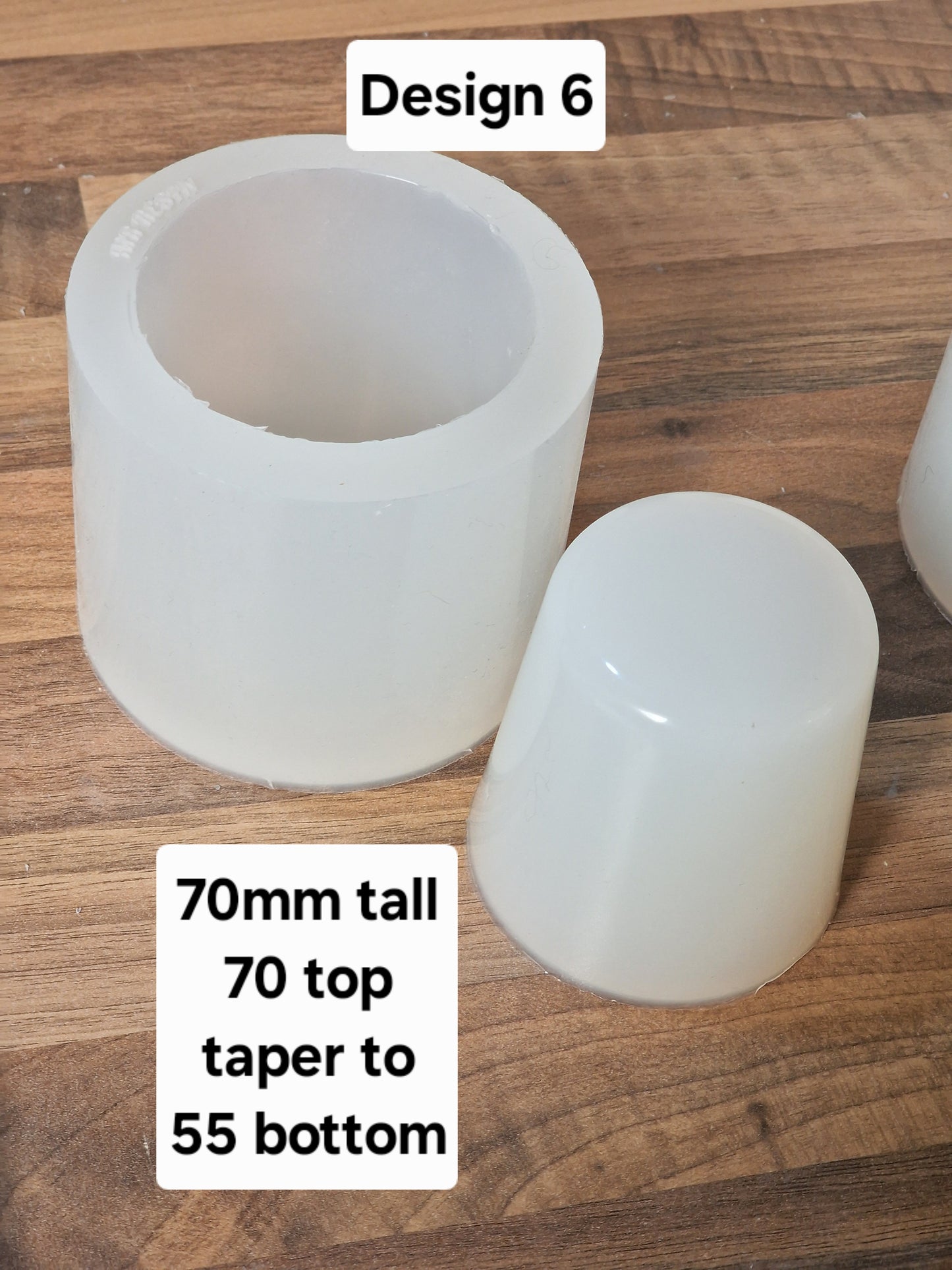 Candle refill mould for jars and containers