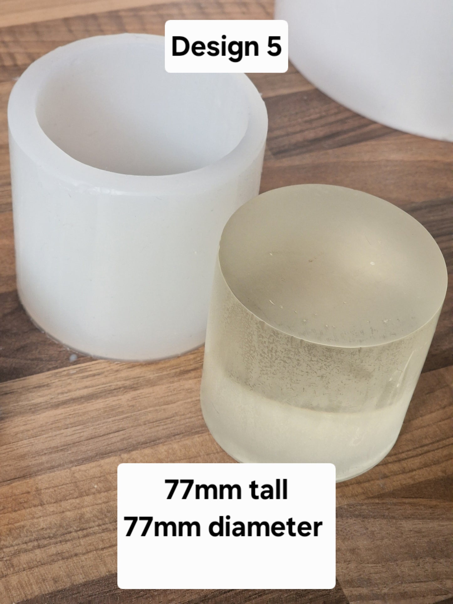 Candle refill mould for jars and containers