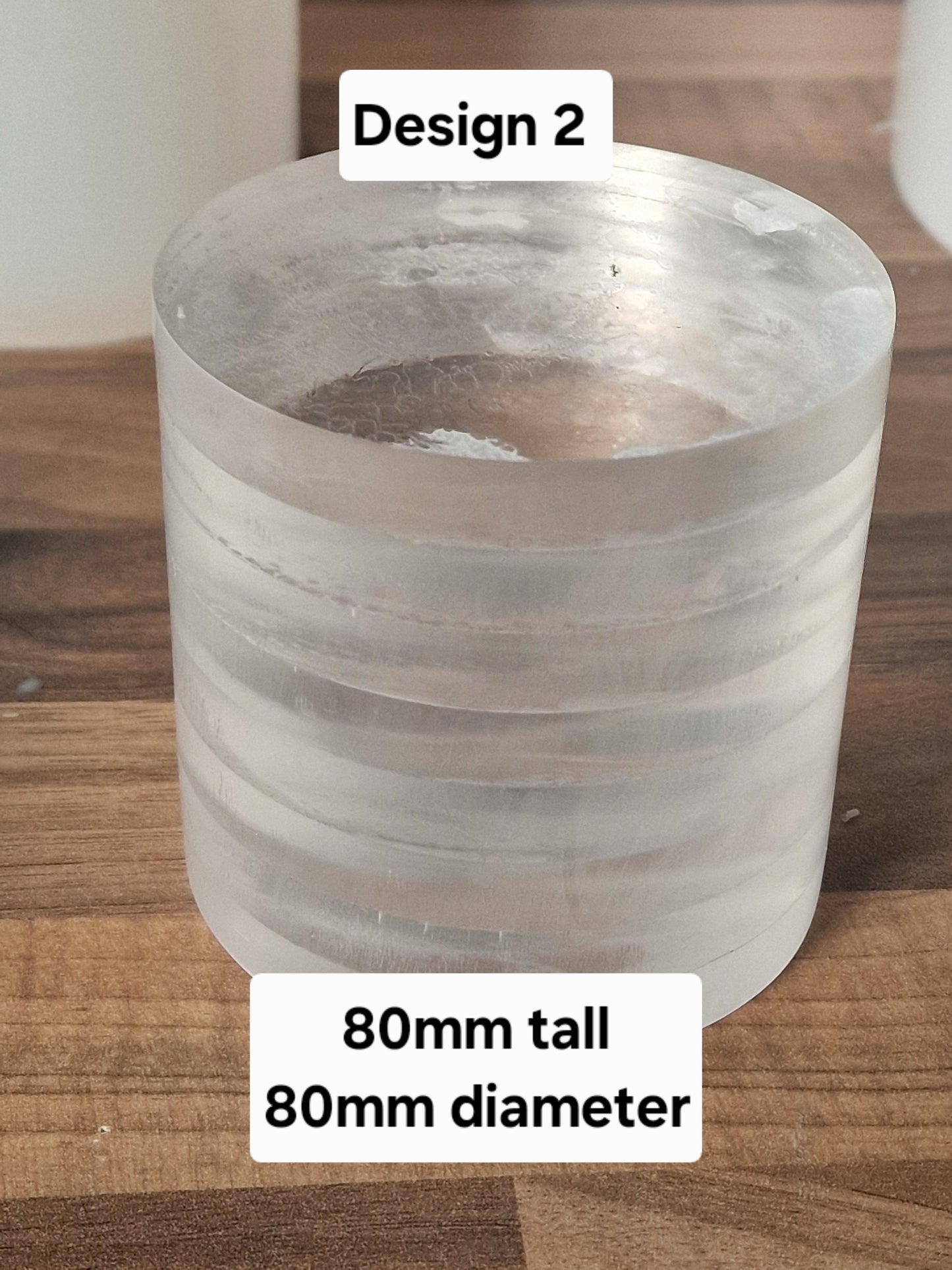 Candle refill mould for jars and containers