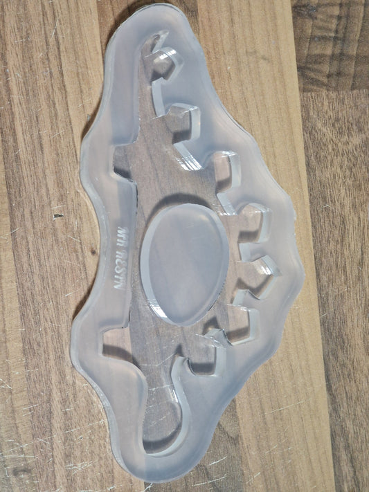 Freestanding St-EGG-osaurus Egg Holder Silicone Mould