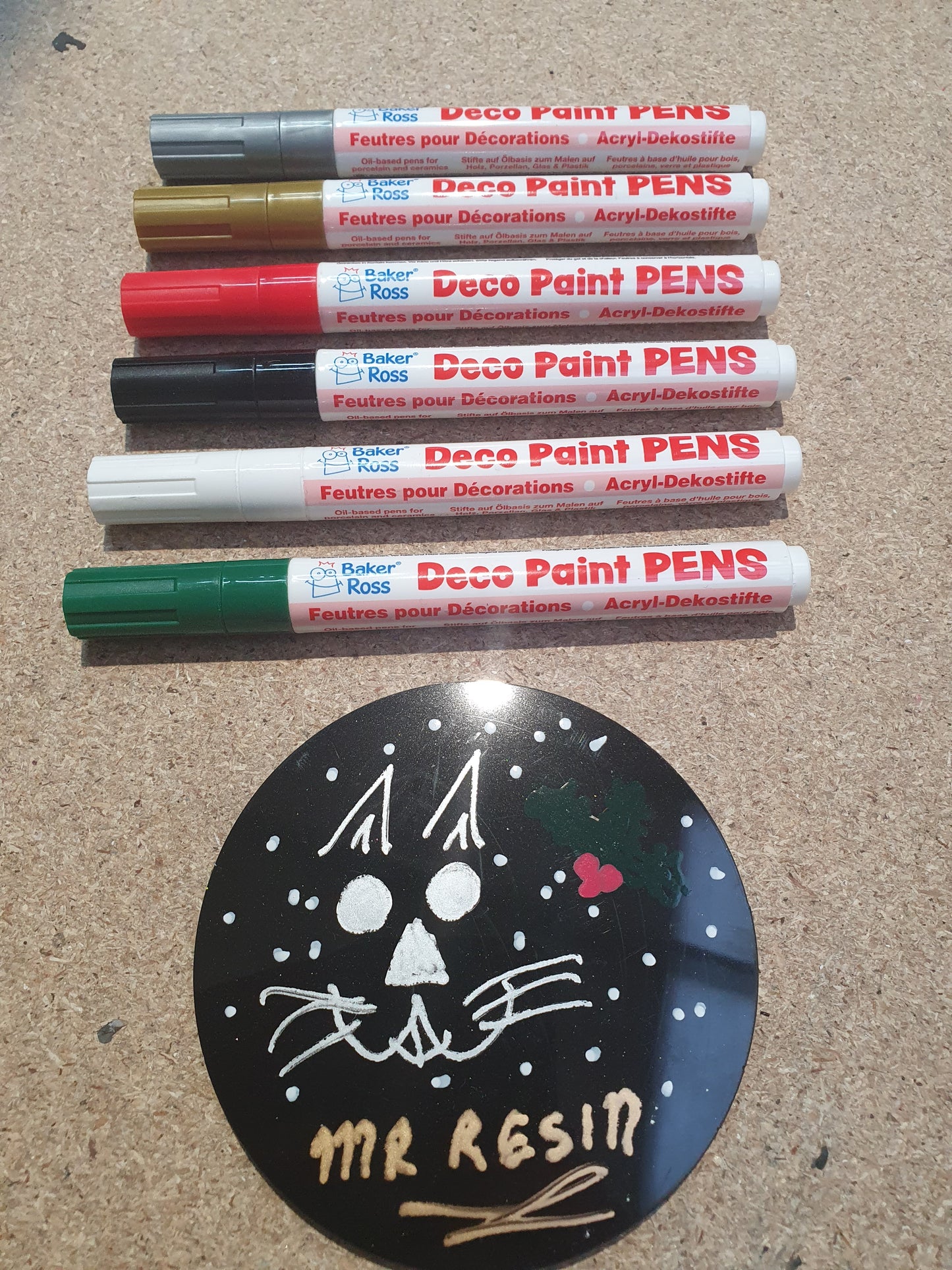 Edging / highlighting paint pens