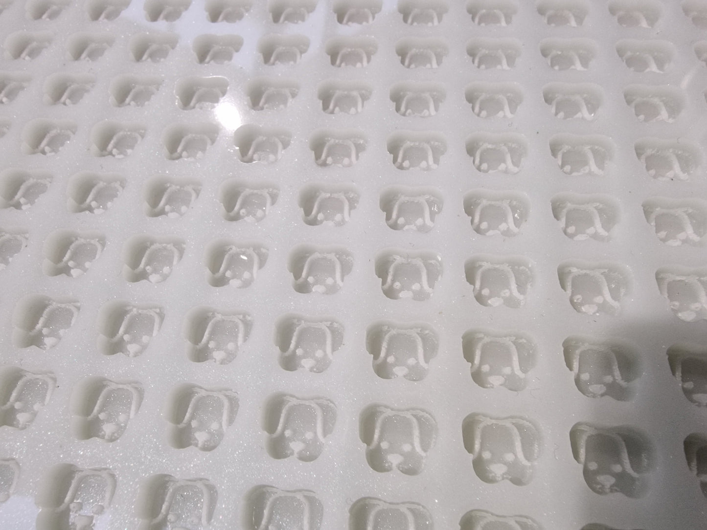 Dog Face Scoop / Scoopy / Scoopies / Tiny Melts Silicone Mould