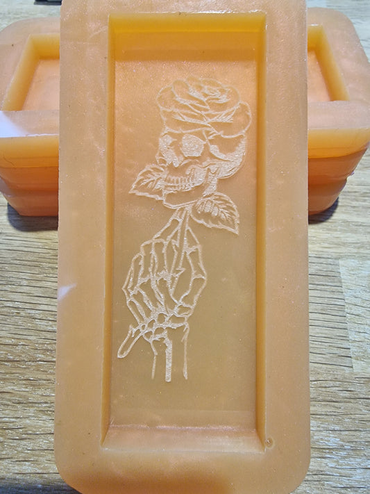 Skeleton Rose Bar Silicone Mould