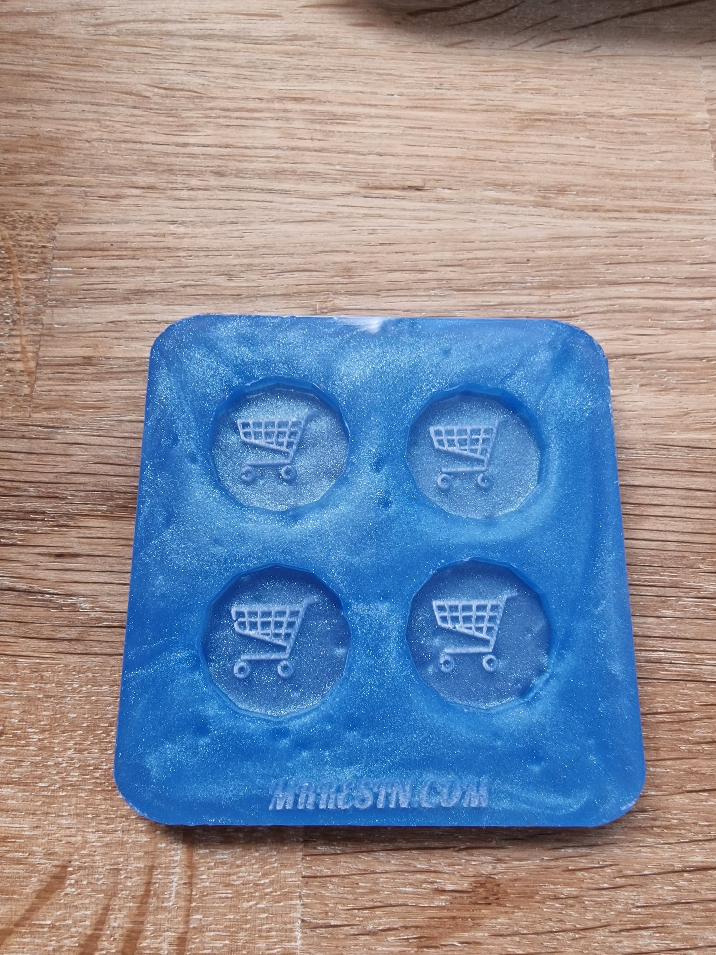 Trolley Token Silicone Mould