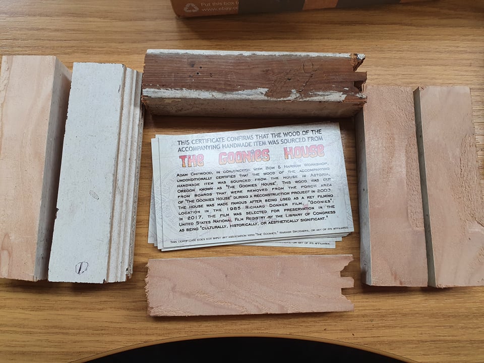 Goonies House wood blanks