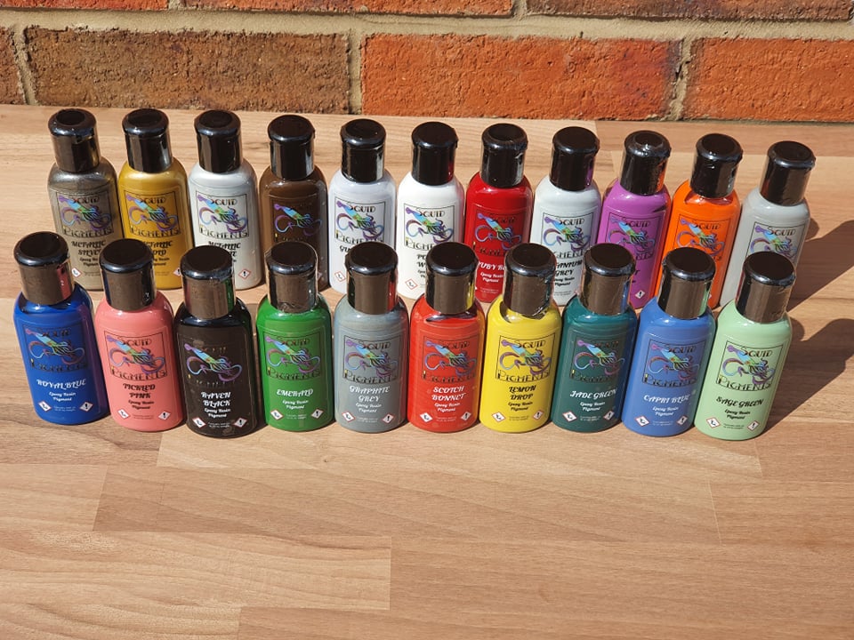 Squid Pigments Double V Range