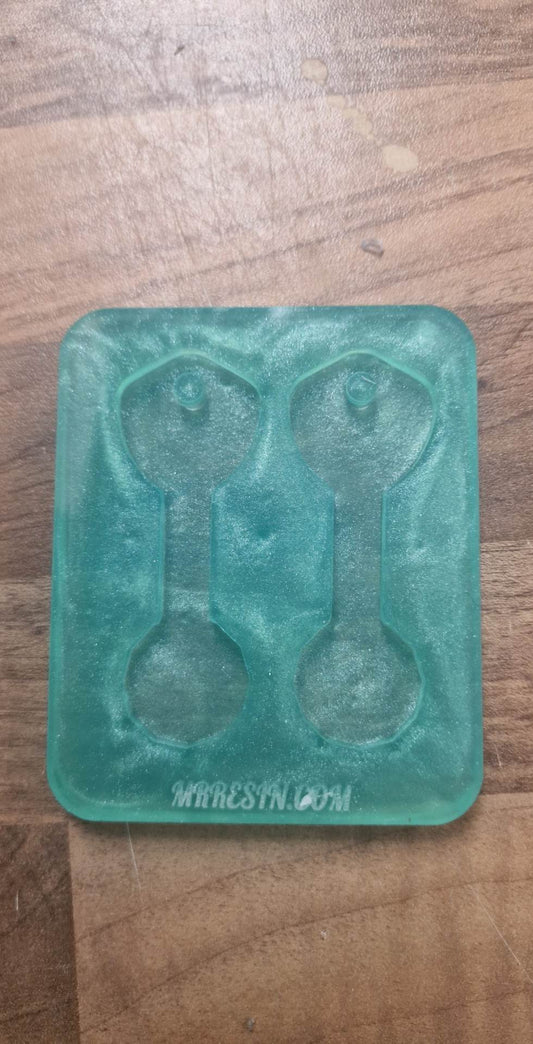 Easy-hold Trolley Token with handle Silicone Mould