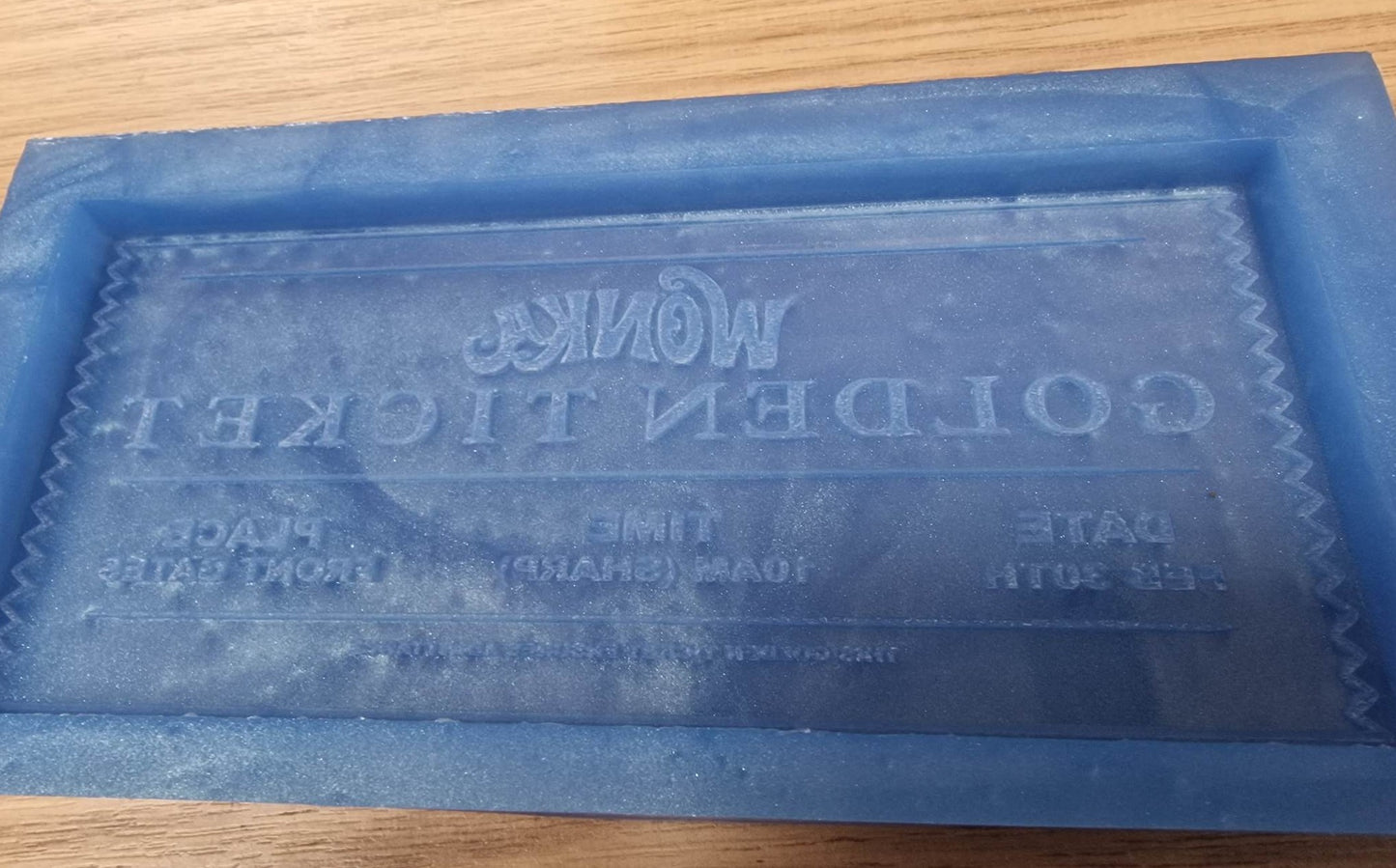 Wonka Wax Snap Bar Silicone Mould