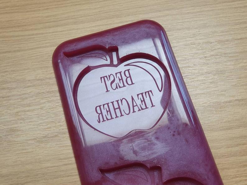 Best Teacher / Thank You Teacher Apple Double Mould