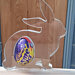 Freestanding Easter Bunny Rabbit Egg Holder Silicone Mould