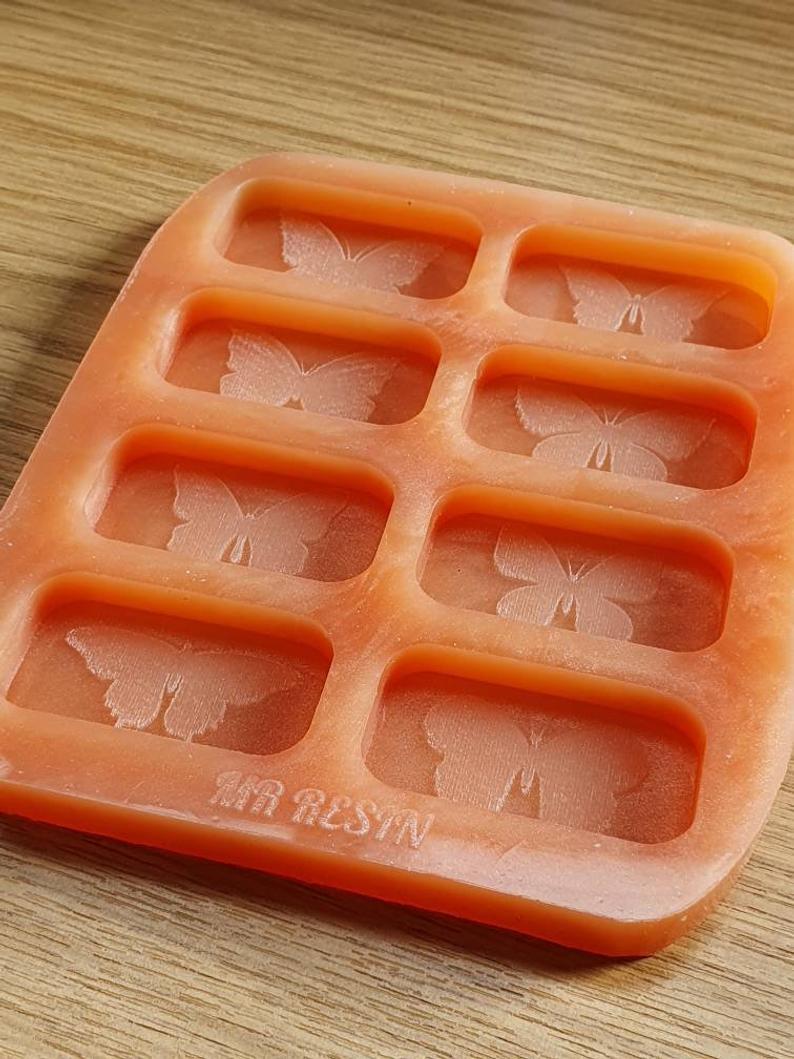 Butterfly Wax Melts / Keyring Silicone Mould - HB Style Size