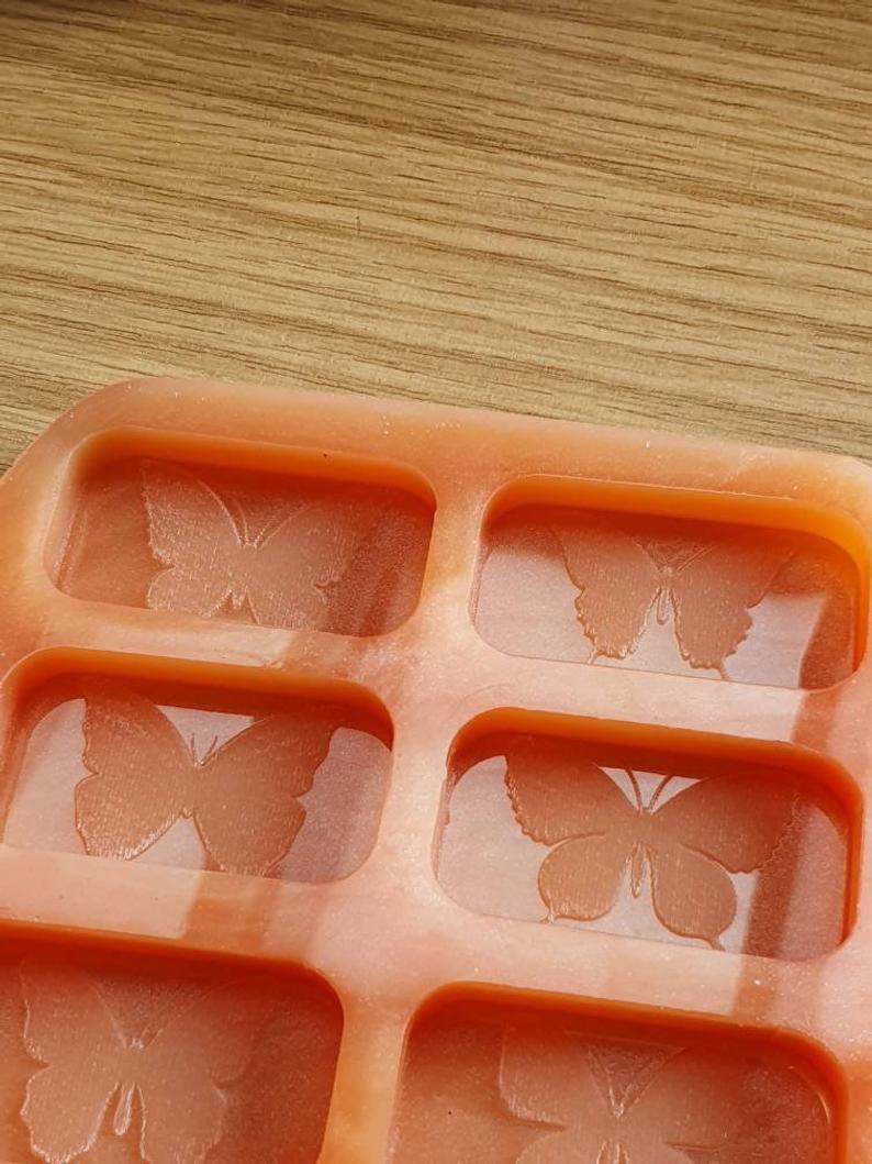 Butterfly Wax Melts / Keyring Silicone Mould - HB Style Size