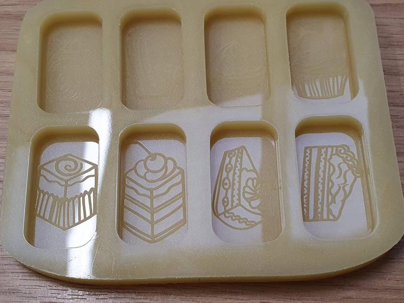 Cakes Wax Melt Silicone Mould - HB Style Size