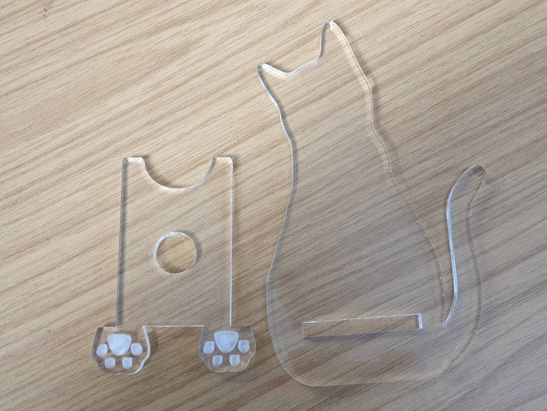 Cat Phone Holder Silicone Mould