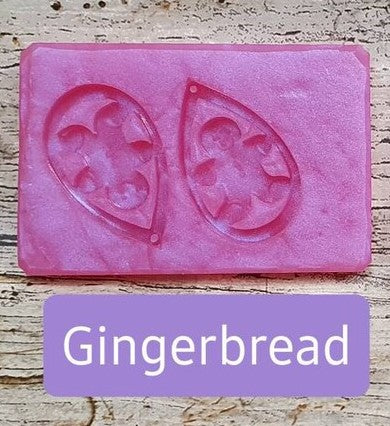 Christmas Earring Pendant Silicone Mould