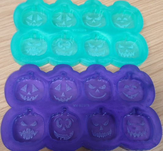 Pumpkin Shaped Wax Melt Silicone Mould