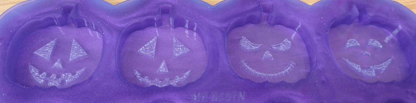 Pumpkin Shaped Wax Melt Silicone Mould