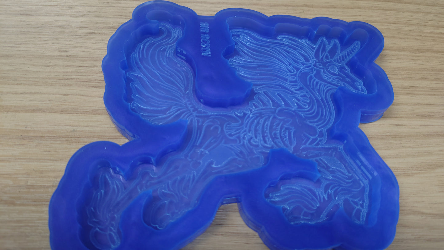Skeleton Horse Wall Plaque / Art Piece Silicone Mould