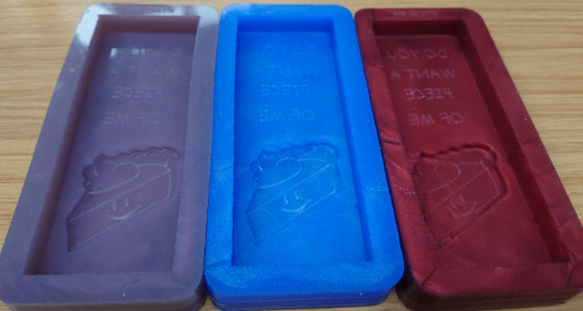 Do You Want A Piece of Me? Wax Snap Bar Silicone Mould