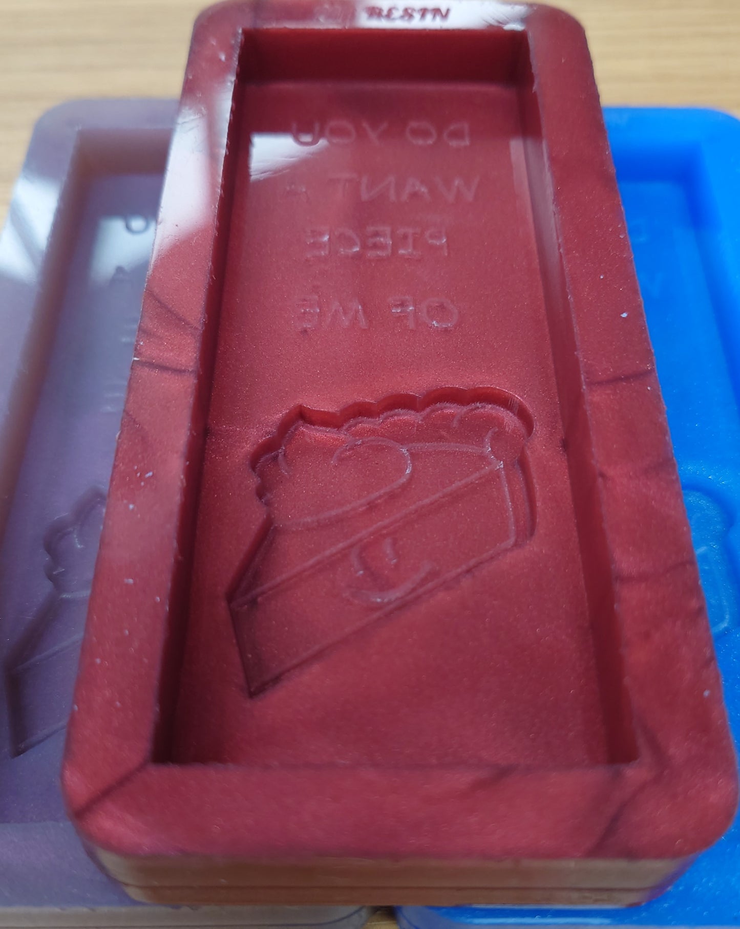 Do You Want A Piece of Me? Wax Snap Bar Silicone Mould