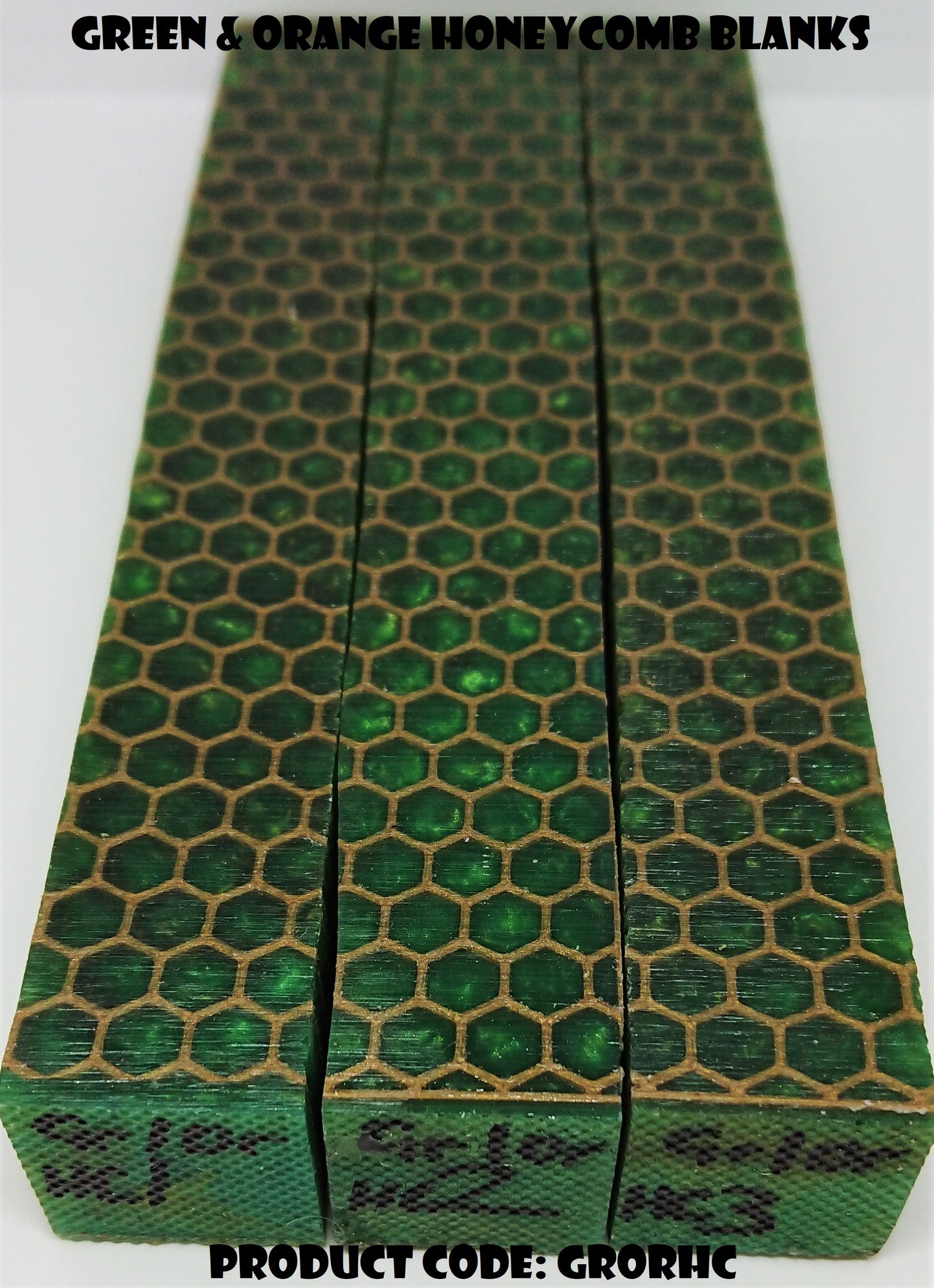 3D Printed Honeycomb Pen Blanks