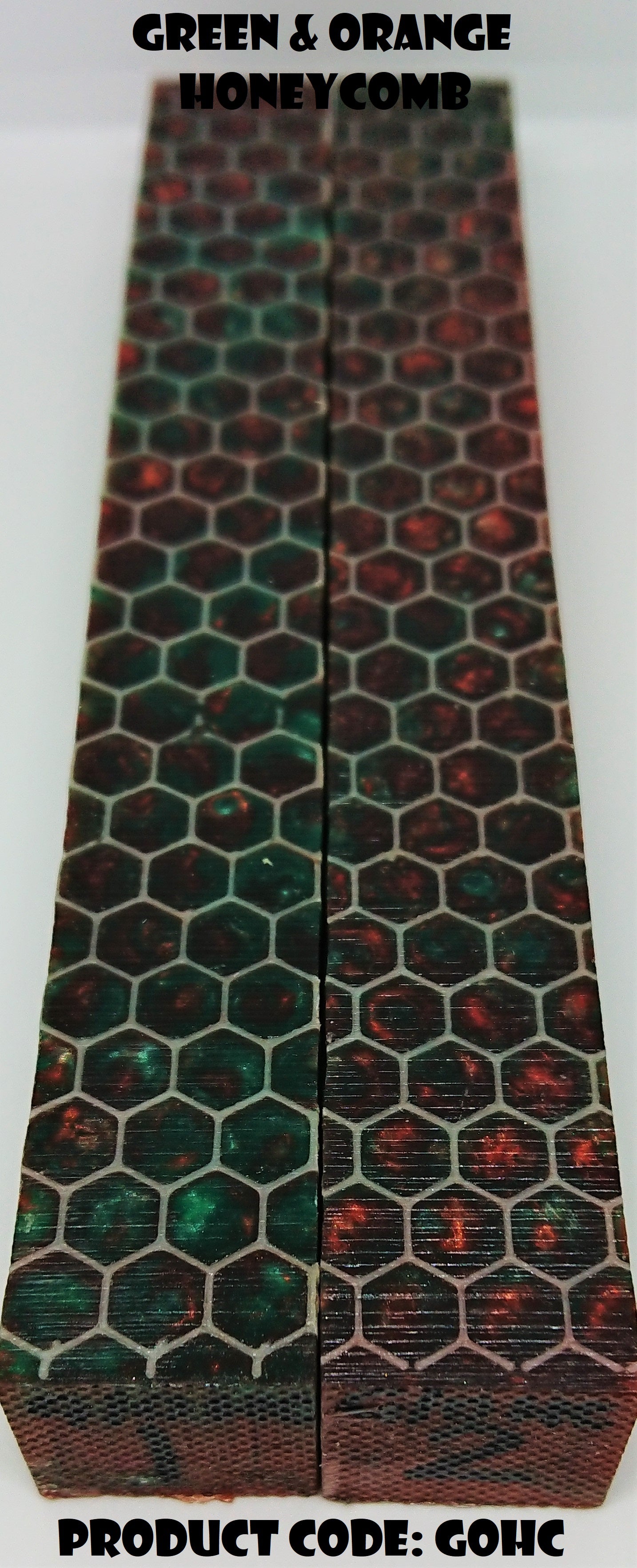 3D Printed Honeycomb Pen Blanks