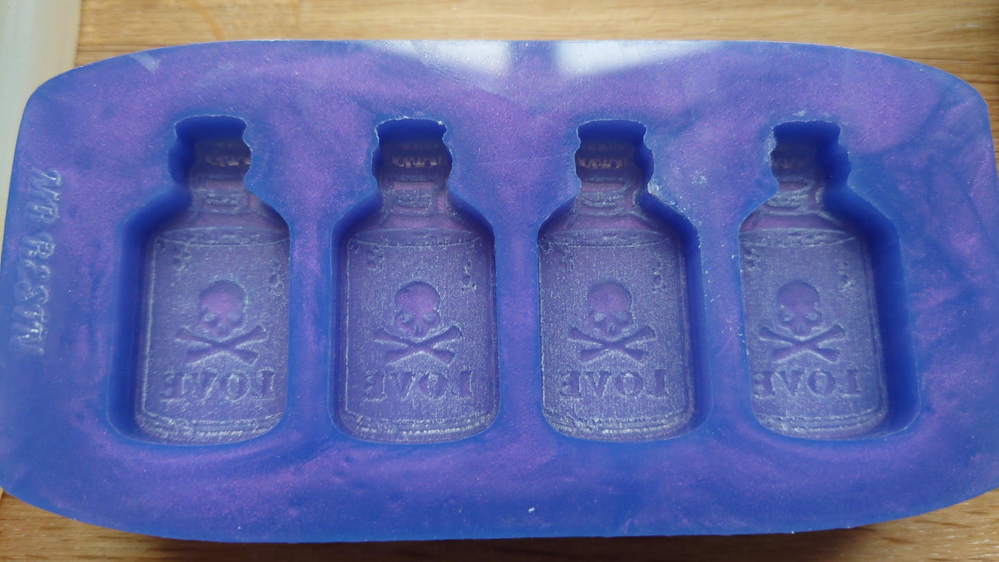 Love Potion / Poison Wax Melts / Keyring - HB Style Silicone Mould