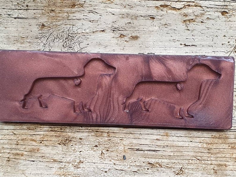 Dachshund Twin Silicone Mould