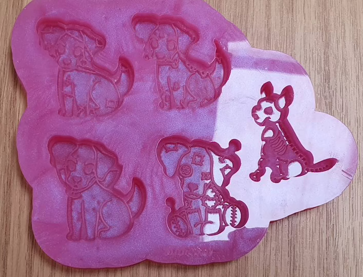 Cat / Dog Halloween Horror Pets Silicone Mould