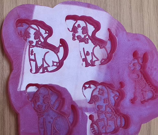 Cat / Dog Halloween Horror Pets Silicone Mould