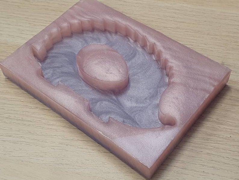 Freestanding "Egghog" Hedgehog Egg Holder Silicone Mould