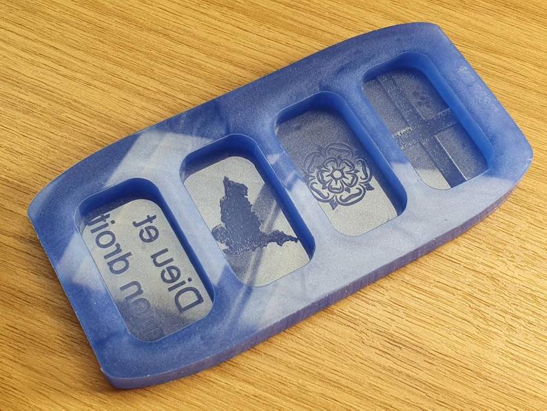 England Country Wax Melt Silicone Mould