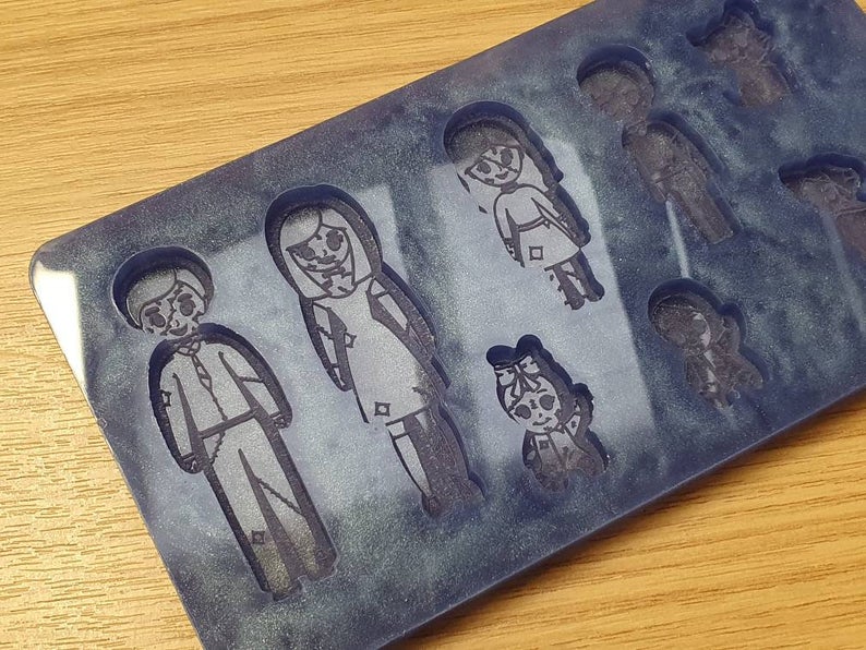Frankenstein Horror Halloween Family Silicone Mould