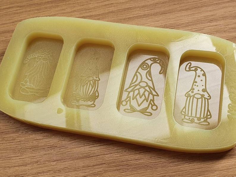 Christmas Gonk / Gnome Wax Melt Silicone Mould - HB Style Size