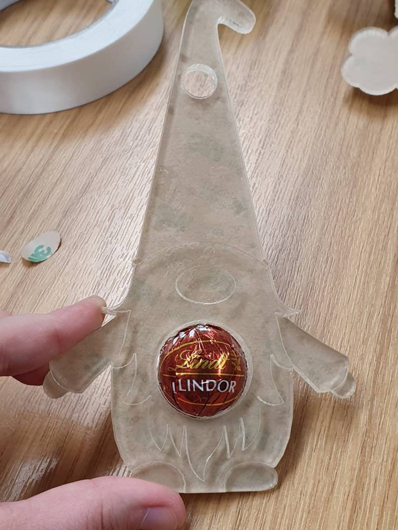 Hanging Gonk Ferrero Rocher / Lindt Holder Silicone Mould