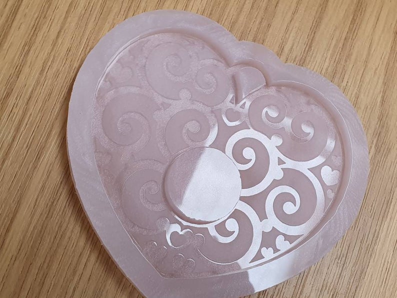 Hanging Heart Ferrero Rocher / Lindt Holder Silicone Mould