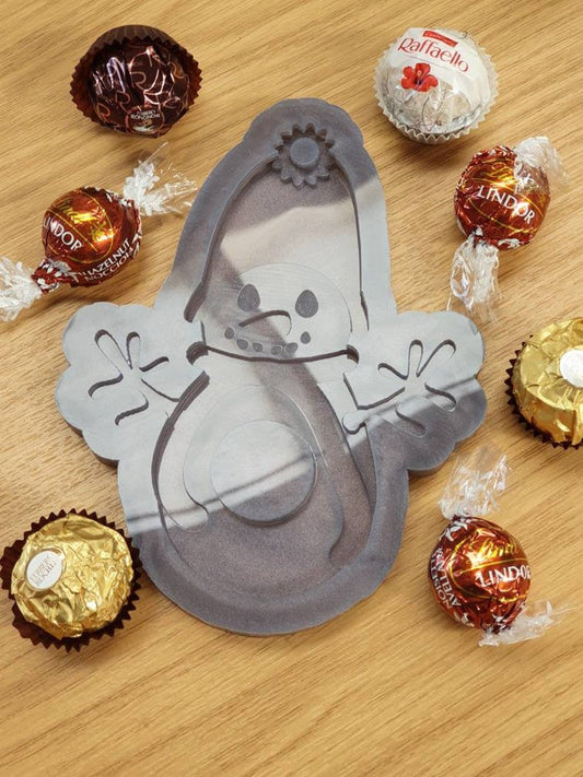 Hanging Snowman Ferrero Rocher / Lindt Holder Silicone Mould