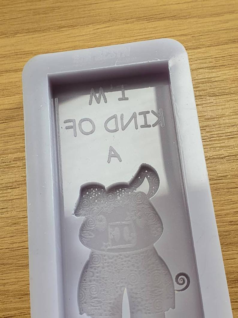 I'm Kind Of A Pig Deal Wax Bar Silicone Mould