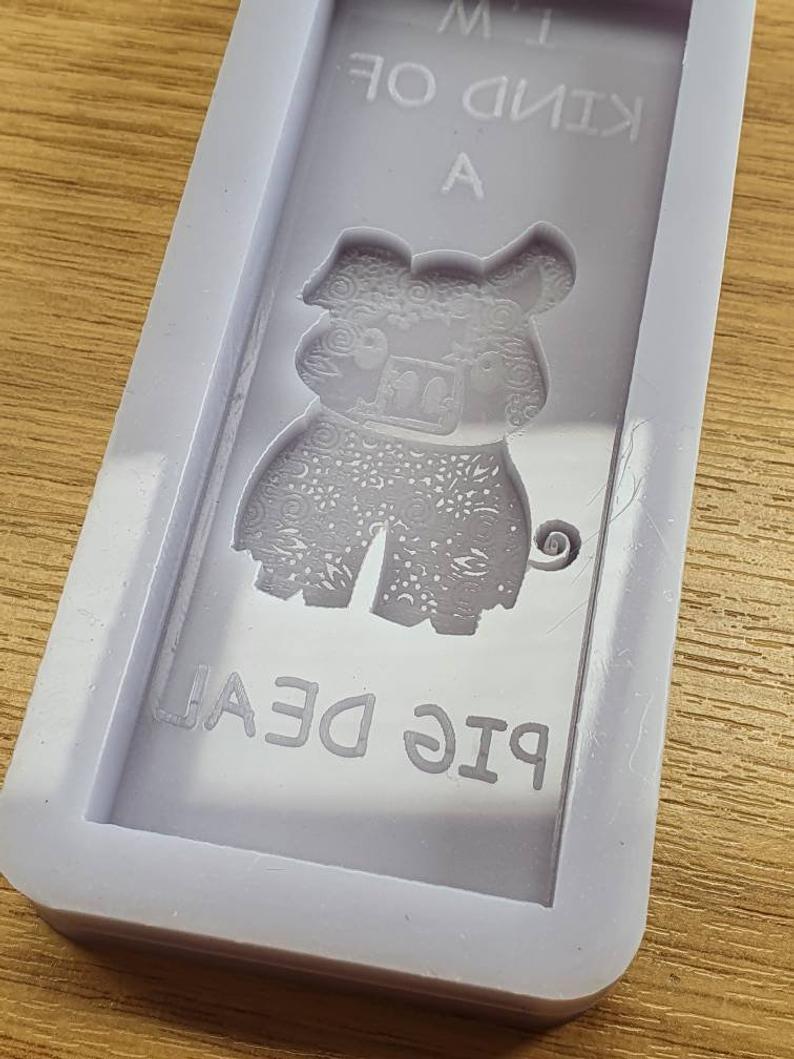 I'm Kind Of A Pig Deal Wax Bar Silicone Mould