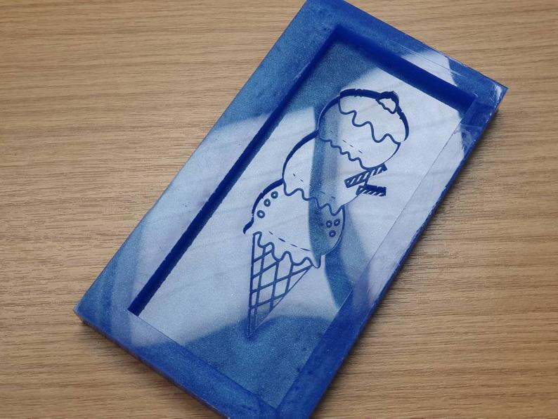 Ice Cream Snap Bar Wax Silicone Mould