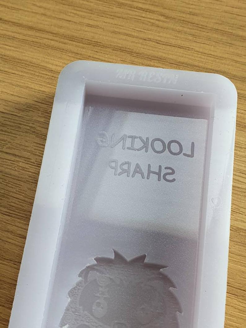 Looking Sharp Hedgehog Wax Bar Silicone Mould