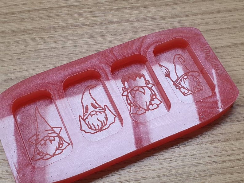 Halloween Gonk / Gnome Wax Melt Silicone Mould - HB Style Size