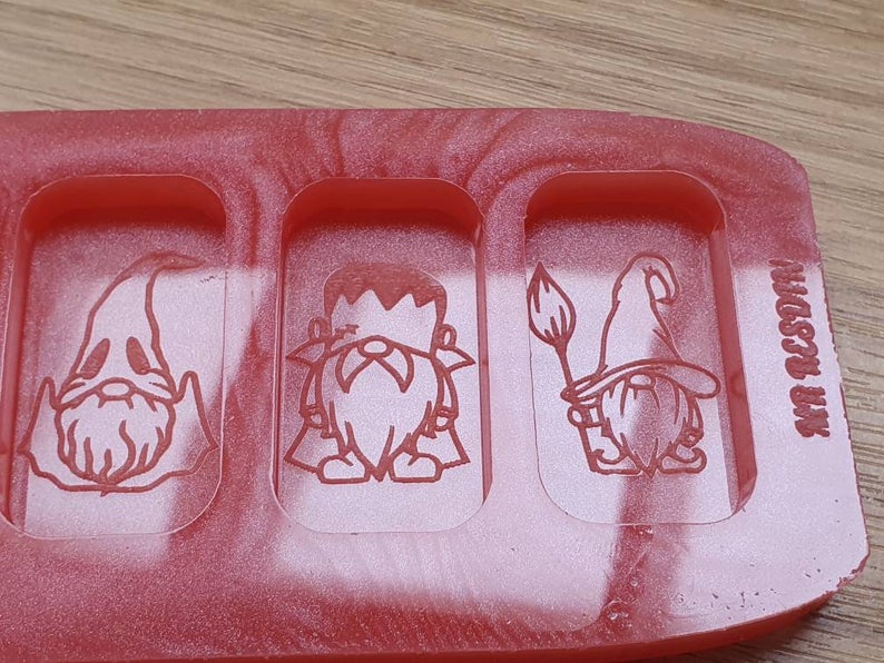 Halloween Gonk / Gnome Wax Melt Silicone Mould - HB Style Size